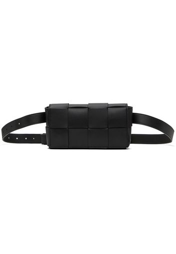 Bottega Veneta Black Cassette Belt Bag