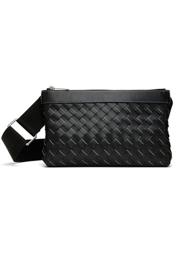 Bottega Veneta Black Intrecciato Convertible Pouch