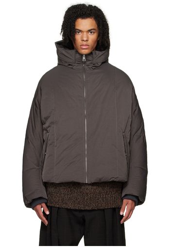 Bottega Veneta Gray Zip Down Jacket