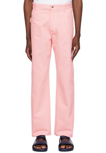 Bottega Veneta Pink 5-Pocket Jeans