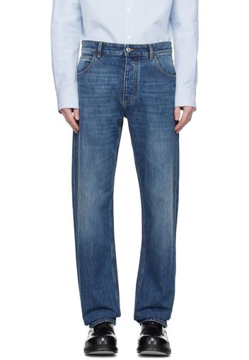 Bottega Veneta Blue Straight Jeans