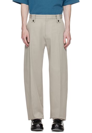 Bottega Veneta Gray Three-Pocket Trousers