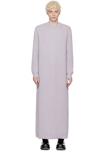 Bottega Veneta Purple Rib Maxi Dress