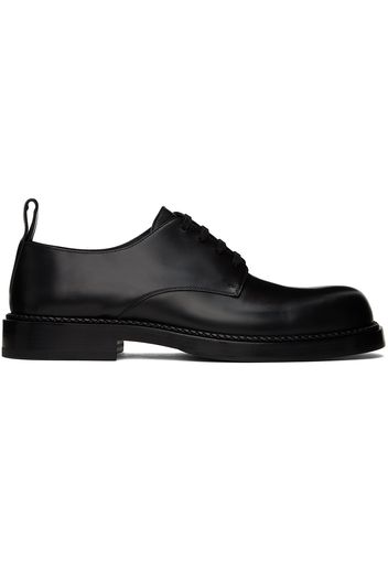 Bottega Veneta Black Wardrobe Lace-Up Derbys