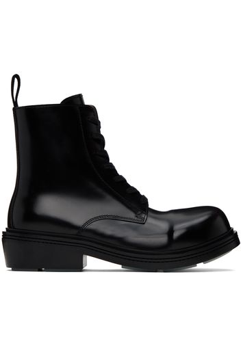 Bottega Veneta Black Fireman Boots