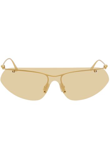 Bottega Veneta Gold Knot Sunglasses