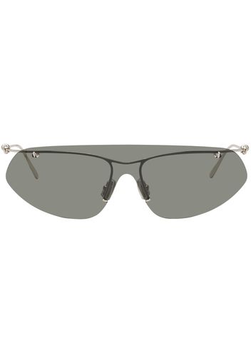 Bottega Veneta Silver Knot Sunglasses