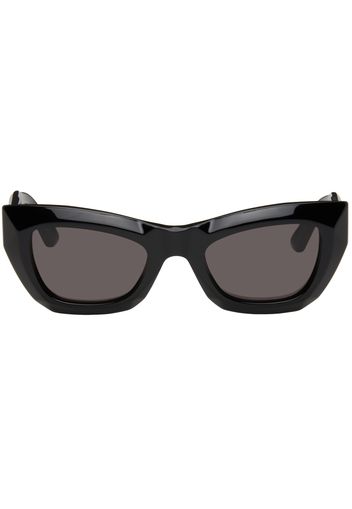 Bottega Veneta Black Cat-Eye Sunglasses