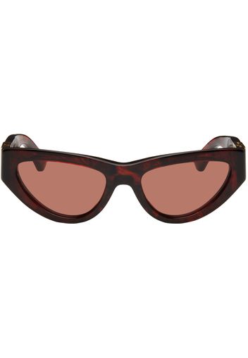 Bottega Veneta Tortoiseshell Cat-Eye Sunglasses