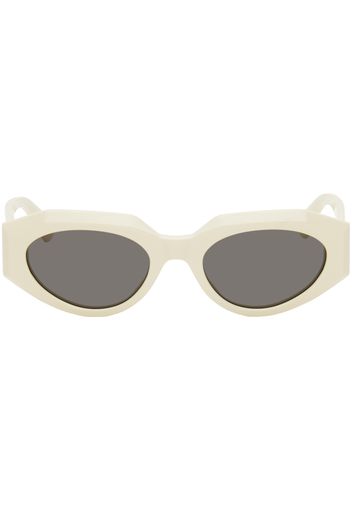 Bottega Veneta Beige Facet Sunglasses