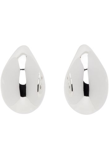 Bottega Veneta Silver Small Drop Earrings