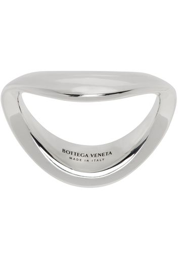 Bottega Veneta Silver Band Ring