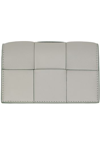 Bottega Veneta Gray Cassette Card Holder