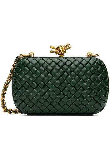 Bottega Veneta Green Knot Clutch