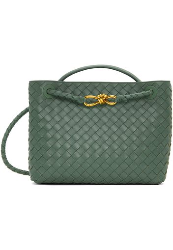 Bottega Veneta Green Medium Andiamo Bag