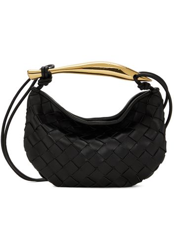 Bottega Veneta Black Mini Sardine Bag