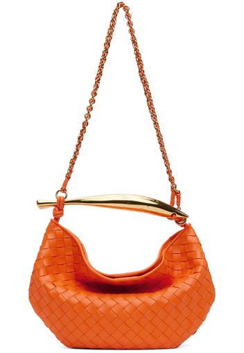 Bottega Veneta Orange Sardine With Chain Bag