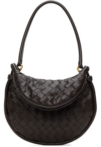 Bottega Veneta Brown Small Gemelli Shoulder Bag