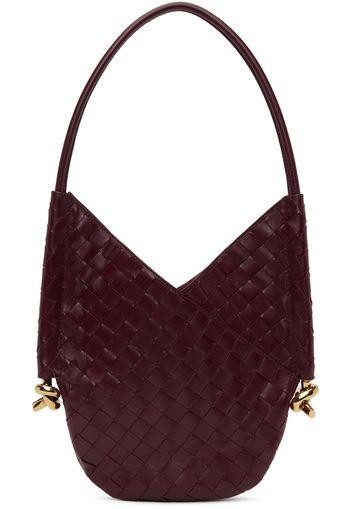 Bottega Veneta Burgundy Small Solstice Shoulder Bag