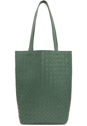 Bottega Veneta Green Small Intrecciato Tote