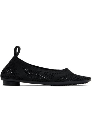 Bottega Veneta Black Atomic Ballerina Flats