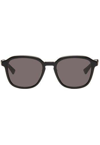 Bottega Veneta Black Round Sunglasses