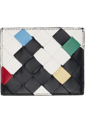 Bottega Veneta Multicolor Intrecciato Card Holder