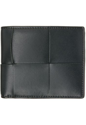 Bottega Veneta Black Cassette Bi-Fold Wallet