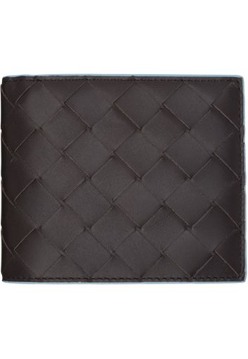 Bottega Veneta Black Intrecciato Bi-Fold Wallet