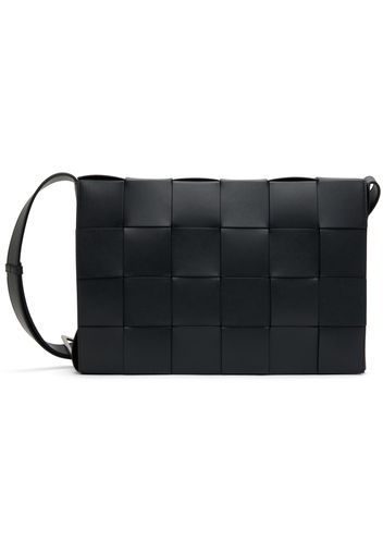 Bottega Veneta Black Maxi Cassette Bag