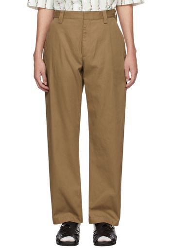 Bottega Veneta Brown Tapered Trousers