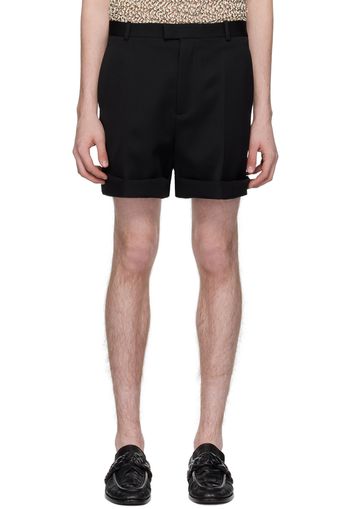 Bottega Veneta Black Sartorial Shorts