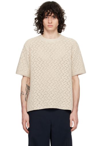 Bottega Veneta Off-White Crewneck T-Shirt