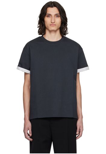 Bottega Veneta Gray Double Layer T-Shirt