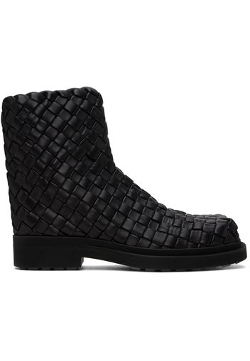 Bottega Veneta Black Ben Boots