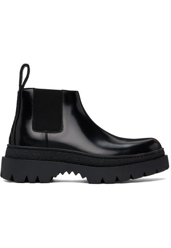 Bottega Veneta Black Highway Chelsea Boots