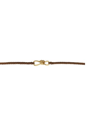 Bottega Veneta Brown Andiamo Belt