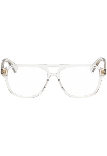 Bottega Veneta Gray Aviator Glasses