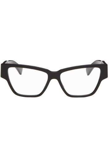 Bottega Veneta Black Cat-Eye Glasses