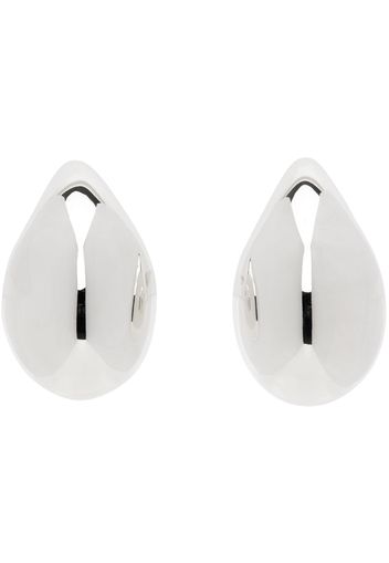 Bottega Veneta Silver Small Drop Earrings