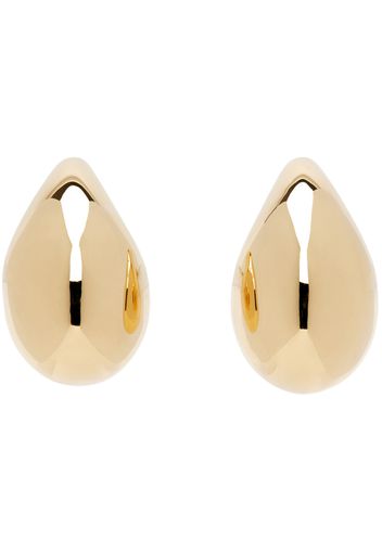 Bottega Veneta Gold Small Drop Earrings