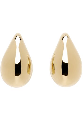 Bottega Veneta Gold Drop Medium Earrings