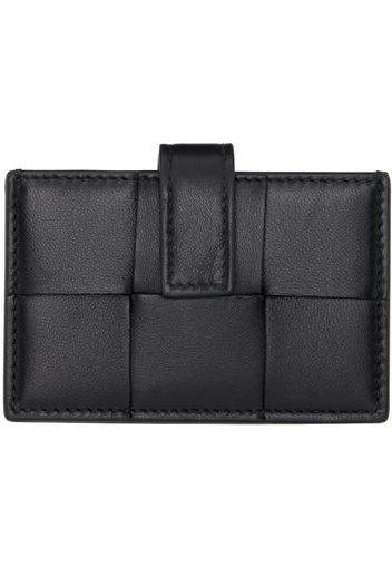 Bottega Veneta Black Accordion Card Holder