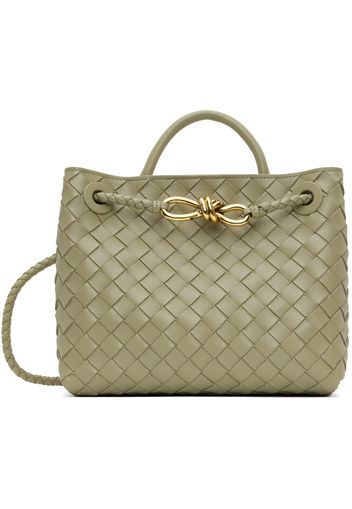 Bottega Veneta Green Small Andiamo Bag