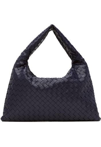 Bottega Veneta Navy Small Hop Bag