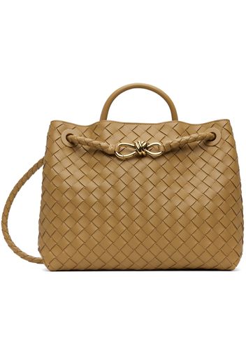 Bottega Veneta Tan Medium Andiamo Bag