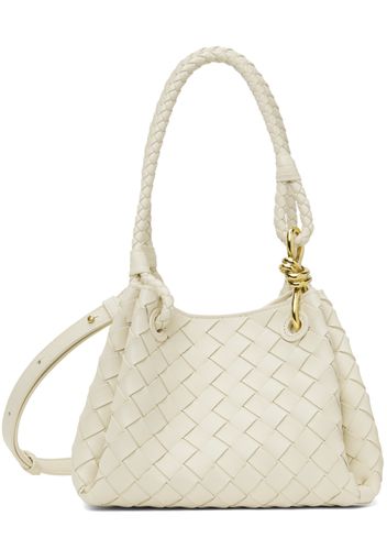 Bottega Veneta Off-White Small Andiamo Bag