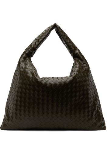 Bottega Veneta Khaki Large Hop Bag