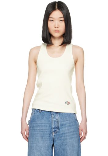 Bottega Veneta Off-white Compact Rib Tank Top