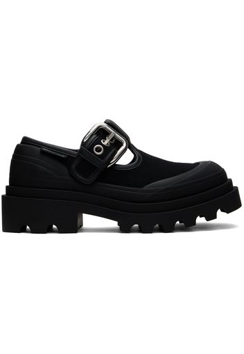 Bottega Veneta Black Trek Loafers